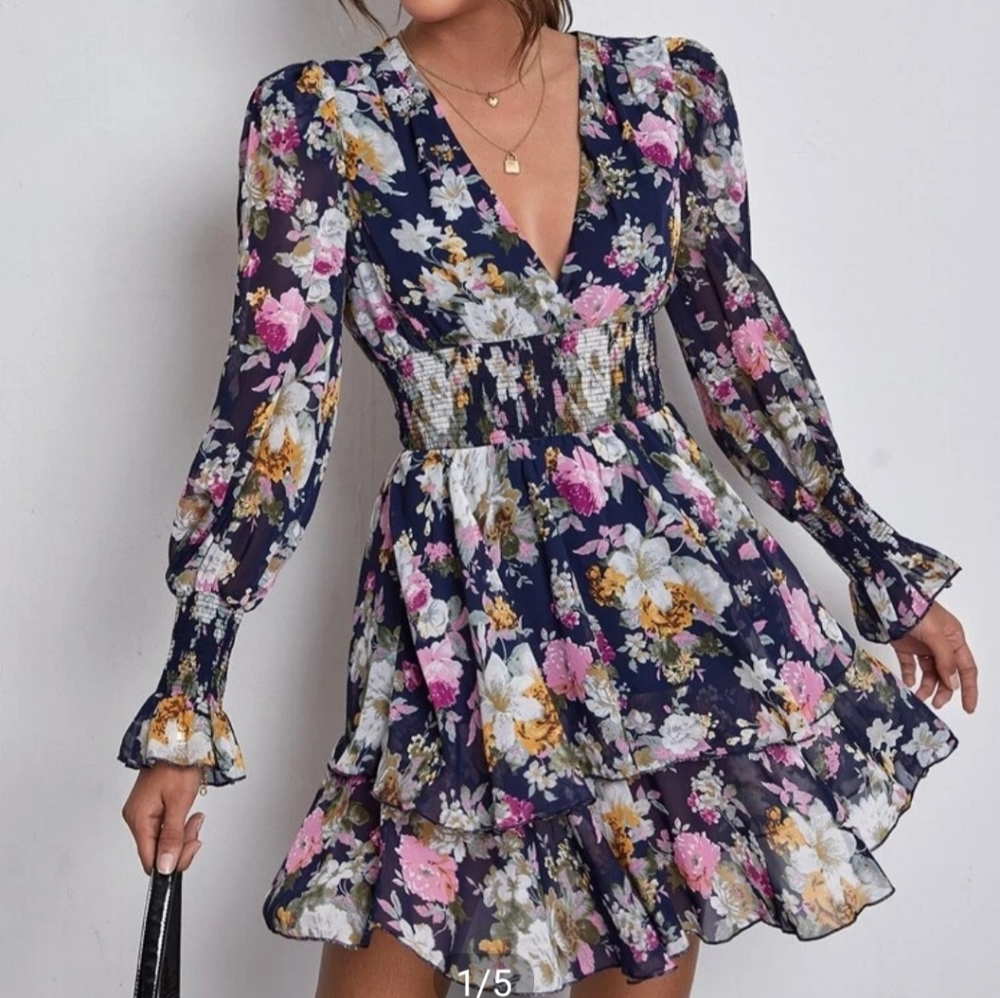 Floral beautiful dress